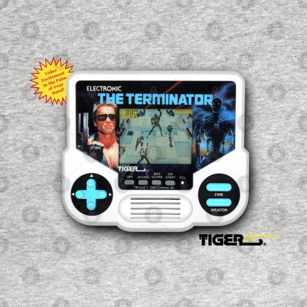 The Terminator Tiger Handheld Game, 1988 by Tfor2show